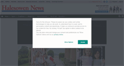Desktop Screenshot of halesowennews.co.uk