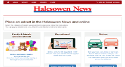 Desktop Screenshot of adbooker.halesowennews.co.uk